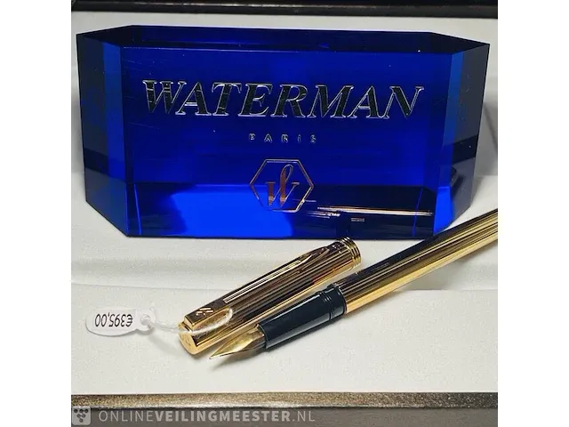 Gouden waterman vulpen - afbeelding 5 van  7