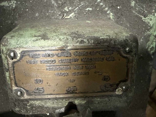 Gould & eberhardt schaafbank - afbeelding 14 van  14
