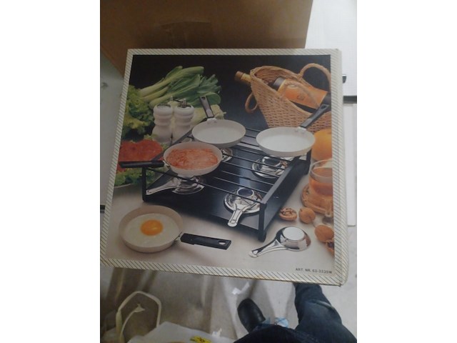 Gourmet stel ibiza 4 persoons aantal 1 set. - afbeelding 3 van  3