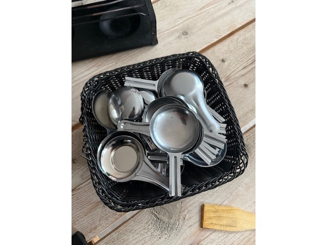 Gourmetstel met pannetjes, zwart - afbeelding 5 van  10