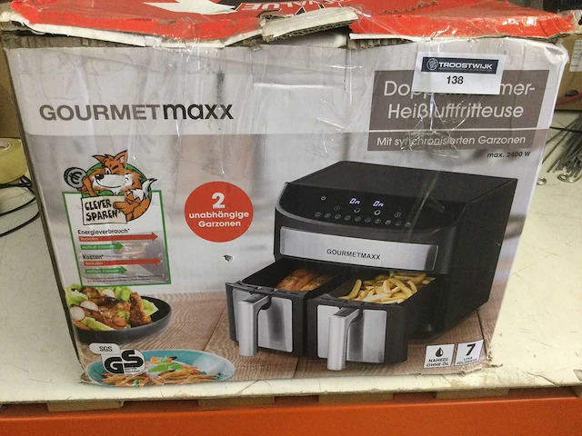 Gourmett maxx - hetelucht friteuse(airfryer). - afbeelding 2 van  3