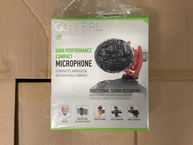 Goviral microfoon (35x) - afbeelding 1 van  4
