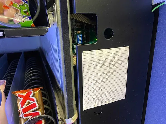 Gpe - drx-25 - combi-automaat - vending machine - afbeelding 4 van  12