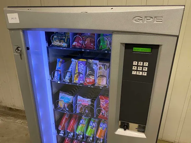 Gpe - drx-25 - combi-automaat - vending machine - afbeelding 6 van  12