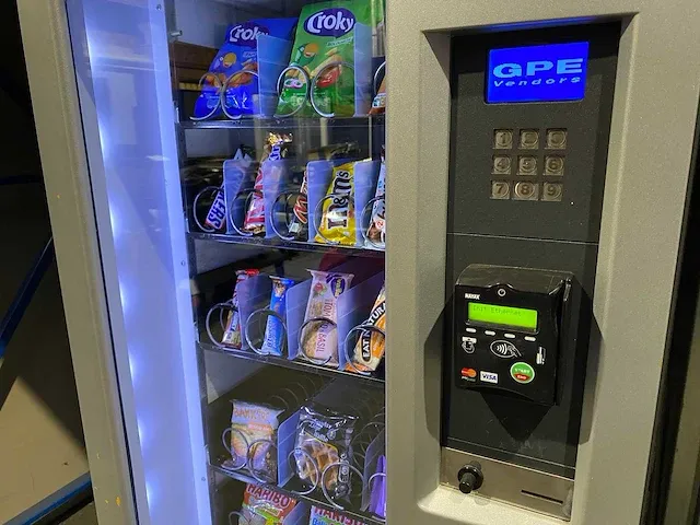 Gpe - drx-30 - combi-automaat - vending machine - afbeelding 7 van  10