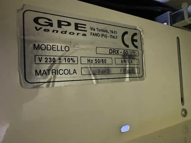 Gpe - drx-50 combo - vending machine - afbeelding 6 van  14