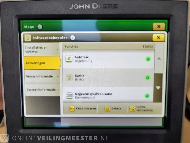 Gps-display john deere, gen 4 4240 universal display, bouwjaar 2023 - afbeelding 2 van  13
