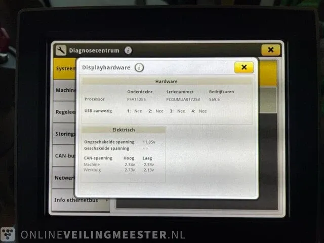 Gps-display john deere, gen 4 4240 universal display - afbeelding 3 van  15