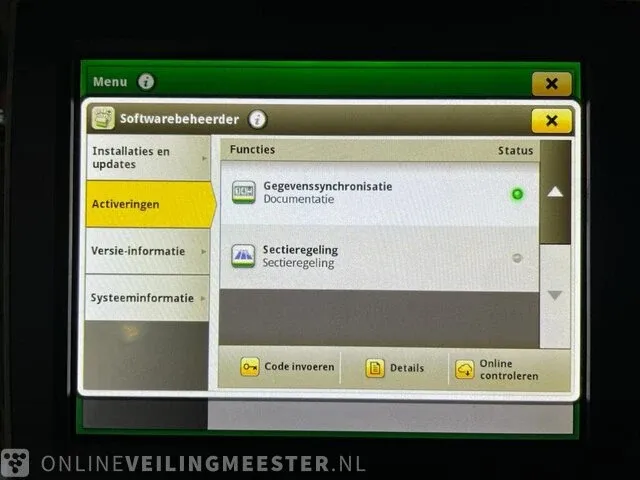 Gps-display john deere, gen 4 4240 universal display - afbeelding 5 van  15