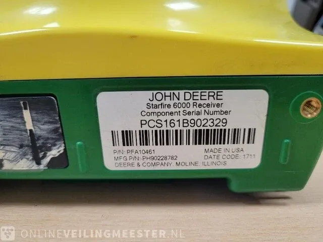 Gps-ontvanger john deere, starfirce 6000, bouwjaar 2017 - afbeelding 2 van  10