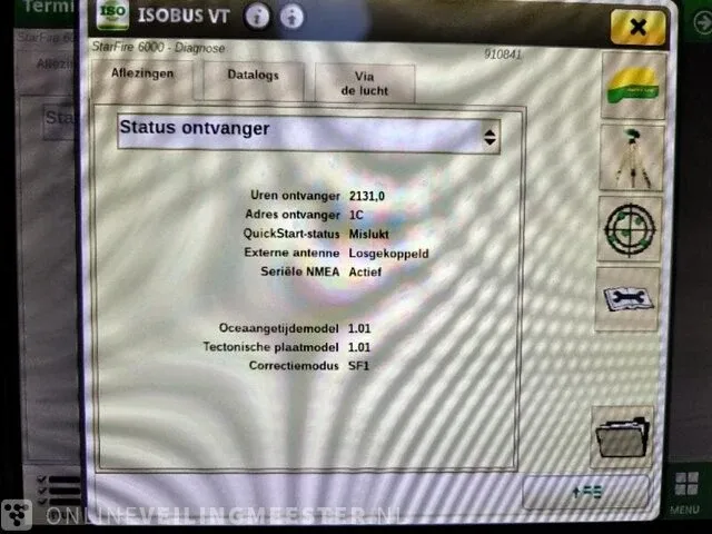 Gps-ontvanger john deere, starfire 6000, bouwjaar 2017 - afbeelding 7 van  9