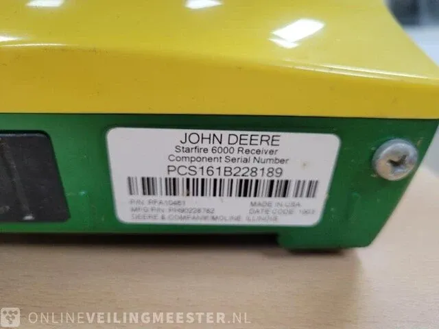 Gps-ontvanger john deere, starfire 6000, bouwjaar 2019 - afbeelding 9 van  9