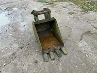 Graafbak 38cm voor graafmachine - afbeelding 1 van  1