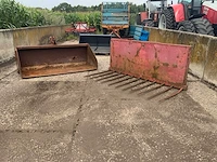 Graafbak met mestgreper - afbeelding 1 van  7