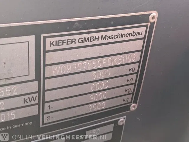 Graafmachine boki ludv, 6552, bouwjaar 2015 - afbeelding 29 van  38