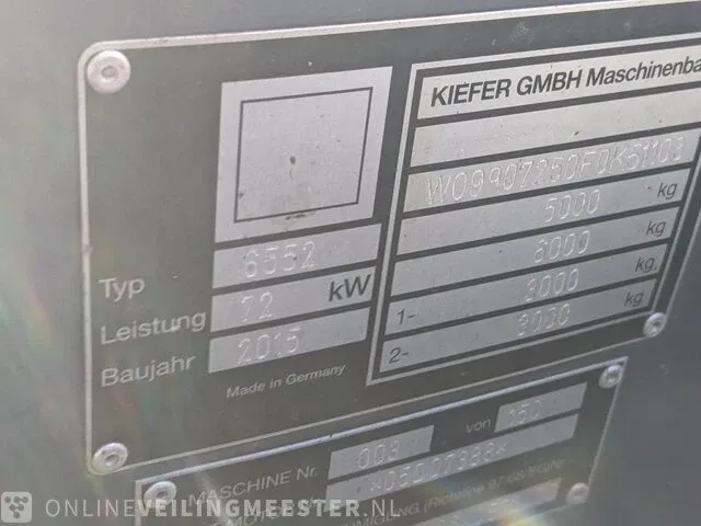 Graafmachine boki ludv, 6552, bouwjaar 2015 - afbeelding 30 van  38