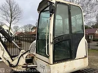 Graafmachine schaeff terex , hr32, wit, bouwjaar 2004 - afbeelding 10 van  21