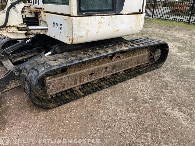 Graafmachine schaeff terex , hr32, wit, bouwjaar 2004 - afbeelding 11 van  21
