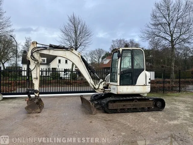 Graafmachine schaeff terex , hr32, wit, bouwjaar 2004 - afbeelding 1 van  21