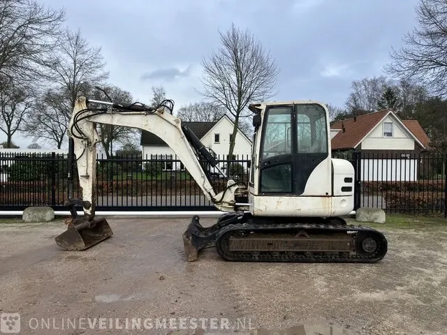 Graafmachine schaeff terex , hr32, wit, bouwjaar 2004 - afbeelding 12 van  21