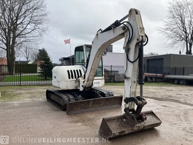 Graafmachine schaeff terex , hr32, wit, bouwjaar 2004 - afbeelding 18 van  21
