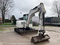 Graafmachine schaeff terex , hr32, wit, bouwjaar 2004 - afbeelding 18 van  21