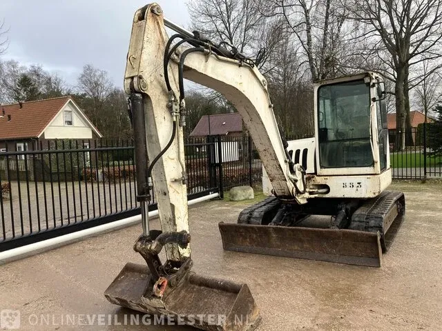 Graafmachine schaeff terex , hr32, wit, bouwjaar 2004 - afbeelding 19 van  21