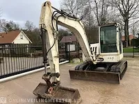 Graafmachine schaeff terex , hr32, wit, bouwjaar 2004 - afbeelding 19 van  21