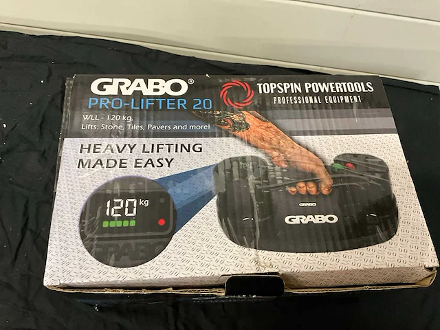 Grabo pro lifter 20 vacuüm lifter - afbeelding 5 van  5