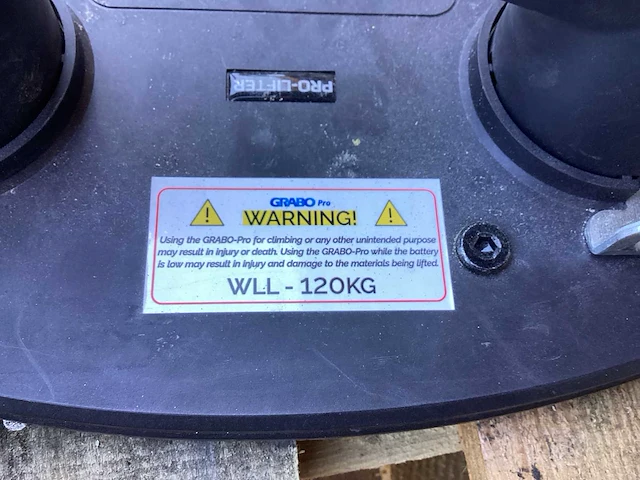 Grabo topspin vacuüm tegeldrager - afbeelding 7 van  12