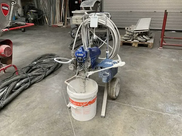 Graco classic 495 pc airless spuittoestel - afbeelding 1 van  8