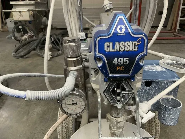 Graco classic 495 pc airless spuittoestel - afbeelding 7 van  8