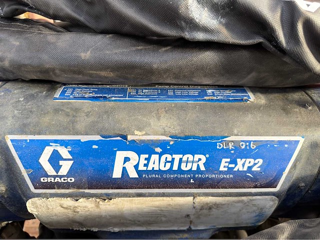 Graco exp2 polyurea polyuretaan machine - afbeelding 10 van  13