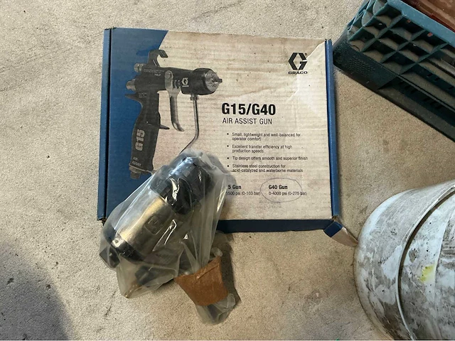 Graco reactor e-20 spuitmachine polyeurea met benodigdheden - afbeelding 15 van  29