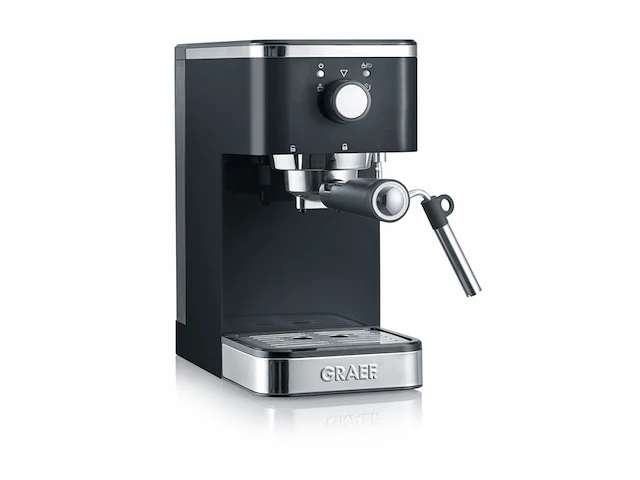Graef salita espressomachine met filterhouder zwart 1400 w - afbeelding 2 van  5
