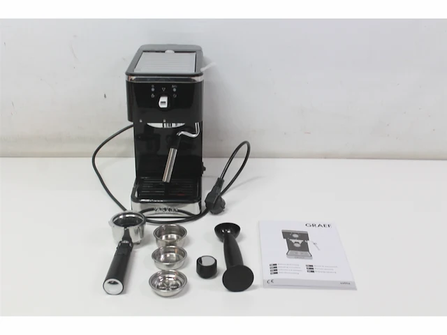 Graef salita espressomachine met filterhouder zwart 1400 w - afbeelding 5 van  5