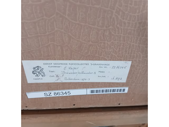 Grafiek / collage, c. kaper, theewater/koffiewater b - afbeelding 9 van  9