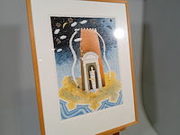 Grafiek / collage, gert strengholt, d'eruaring teghen aristoteles 10/29, 2009 - afbeelding 2 van  9