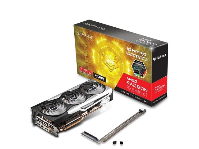 Grafische kaart - sapphire - radeon rx 6900 xt se gaming oc 16 gb - afbeelding 1 van  4