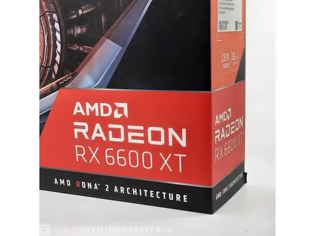 Grafische kaart amd, radeon rx6600xt gaming oc 8g gddr6 8gb - afbeelding 4 van  8