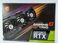 Grafische kaart msi, geforce rtx 3060 gaming x trio 12gb gddr6