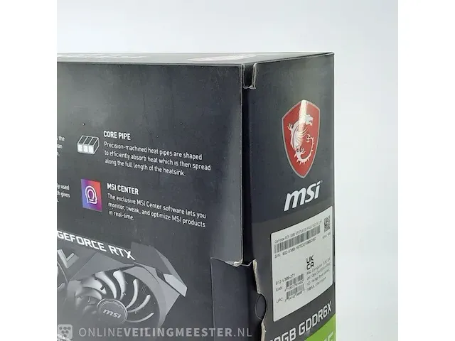 Grafische kaart msi, geforce rtx 3080 ventus 3x plus 10g oc lhr - afbeelding 3 van  13
