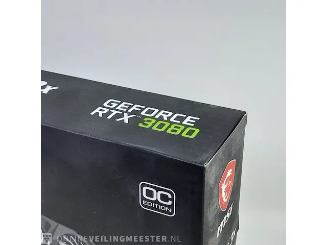 Grafische kaart msi, geforce rtx 3080 ventus 3x plus 10g oc lhr - afbeelding 8 van  13