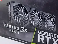 Grafische kaart msi, geforce rtx 3080 ventus 3x plus 10g oc lhr - afbeelding 9 van  13