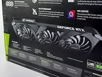 Grafische kaart msi, geforce rtx 3080 ventus 3x plus 10g oc lhr - afbeelding 13 van  13