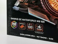 Grafische kaart nvidia, geforce rtx 3080 gaming oc waterforce wb 10g pci-e4.0 x16 gddr6 - afbeelding 4 van  8