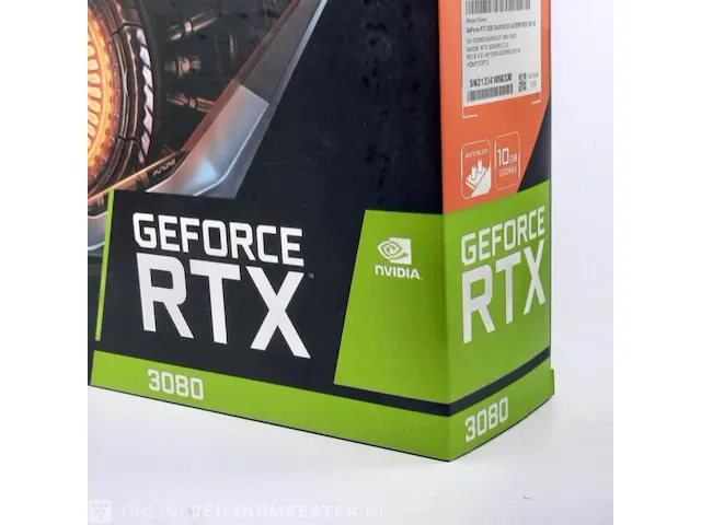 Grafische kaart nvidia, geforce rtx 3080 gaming oc waterforce wb 10g pci-e4.0 x16 gddr6 - afbeelding 5 van  8