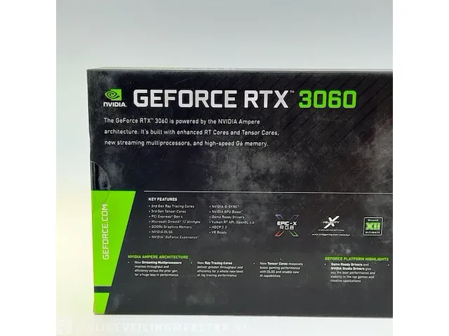 Grafische kaart xlr8 gaming, geforce rtx 3060 12gb gddr6 - afbeelding 7 van  9
