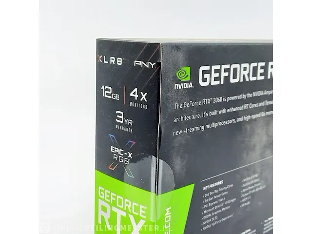 Grafische kaart xlr8 gaming, geforce rtx 3060 12gb gddr6 - afbeelding 9 van  9