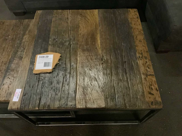 Grained robuust salontafel set - afbeelding 3 van  5